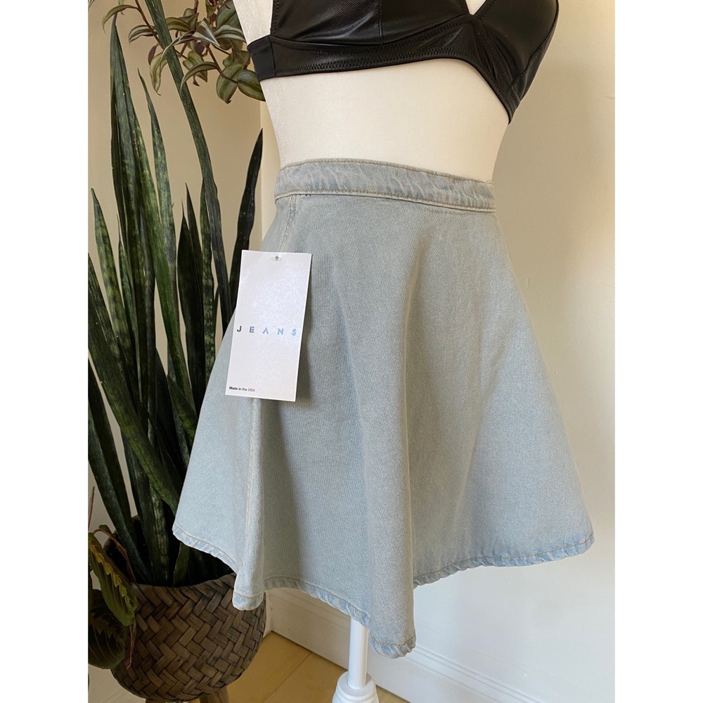 ✨SOLD✨ American Apparel Denim Circle Skirt Size M
